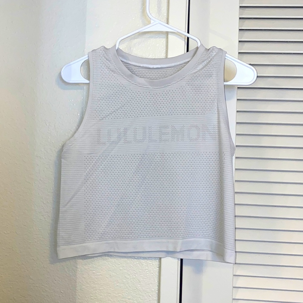 Lululemon Breeze By Muscle Crop Tank *lululemon